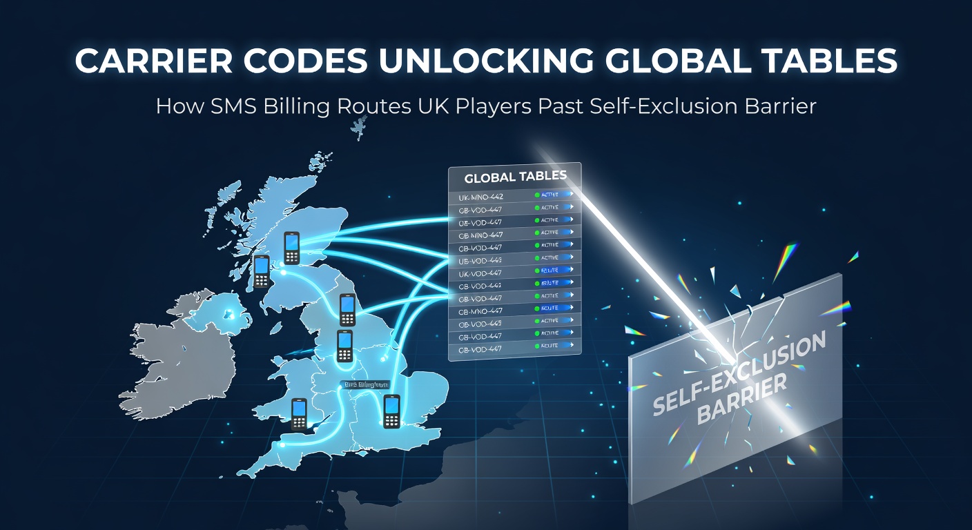 Global casino dashboard displaying live table games funded via SMS carrier billing with transaction logs