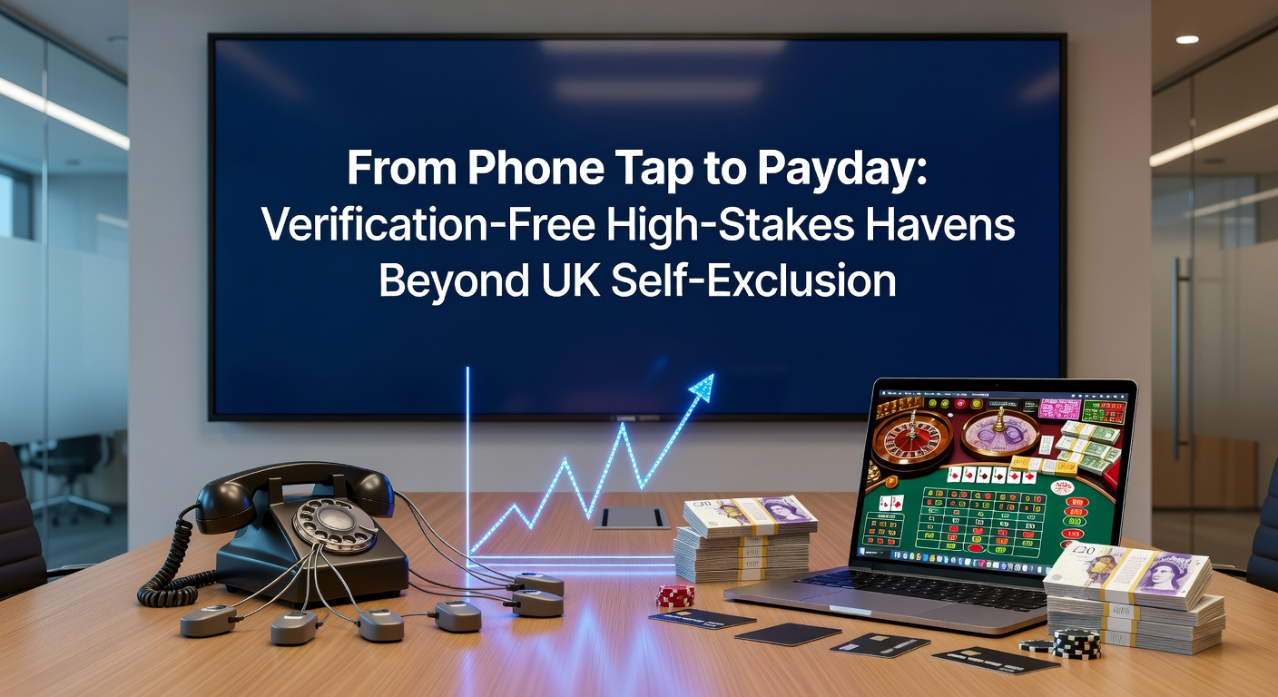 Dynamic collage of high-limit blackjack tables, phone deposit interfaces, and lightning-fast payout notifications on a sleek offshore casino app