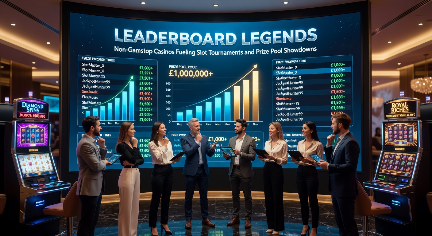 Dynamic screenshot of a slot tournament prize pool exploding with player contributions and top leaderboard rankings