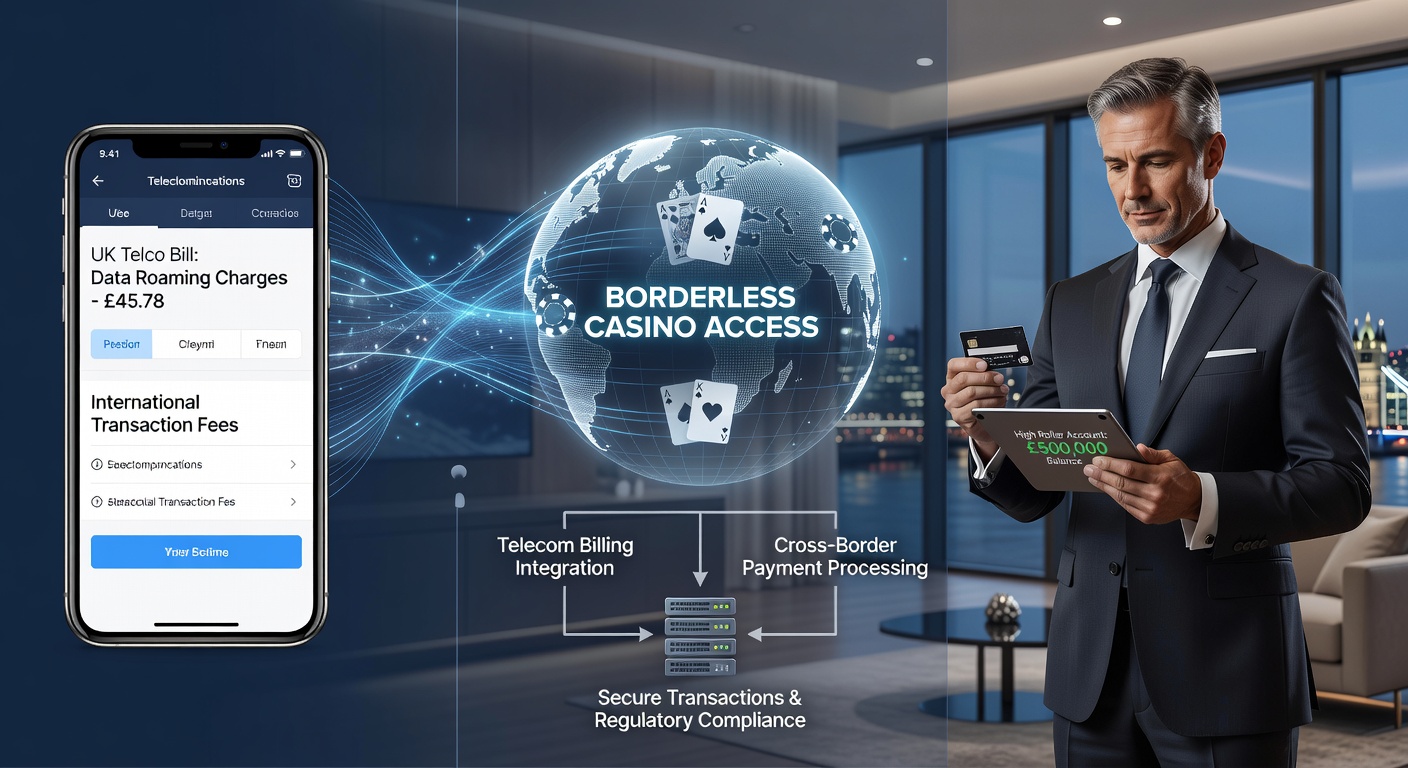 Mobile payment flows enabling borderless casino participation for UK high rollers