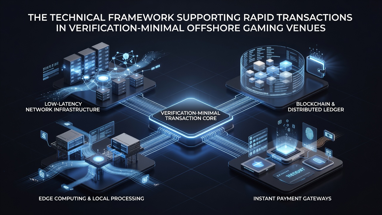 Offshore data center infrastructure supporting gaming transaction networks